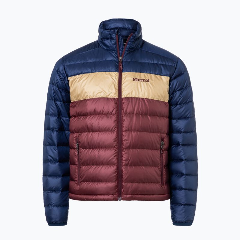 Пуховик чоловічий Marmot Ares granatowo-bordowa 71260 5