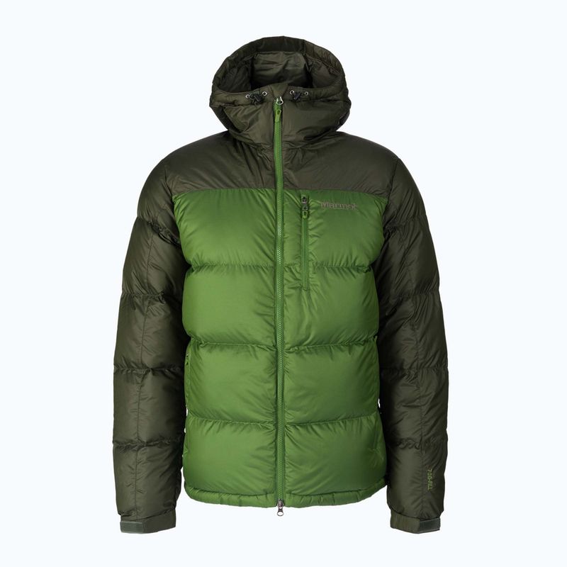 Пуховик чоловічий Marmot Guides Down Hoody зелена 73060