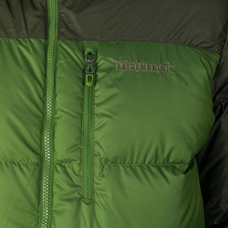 Пуховик чоловічий Marmot Guides Down Hoody зелена 73060 3