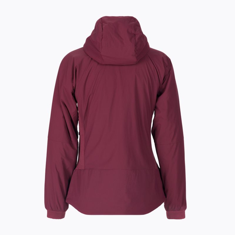 Гібридна куртка жіноча Marmot Novus Lt Hybrid Hoody bordowa M12396 2