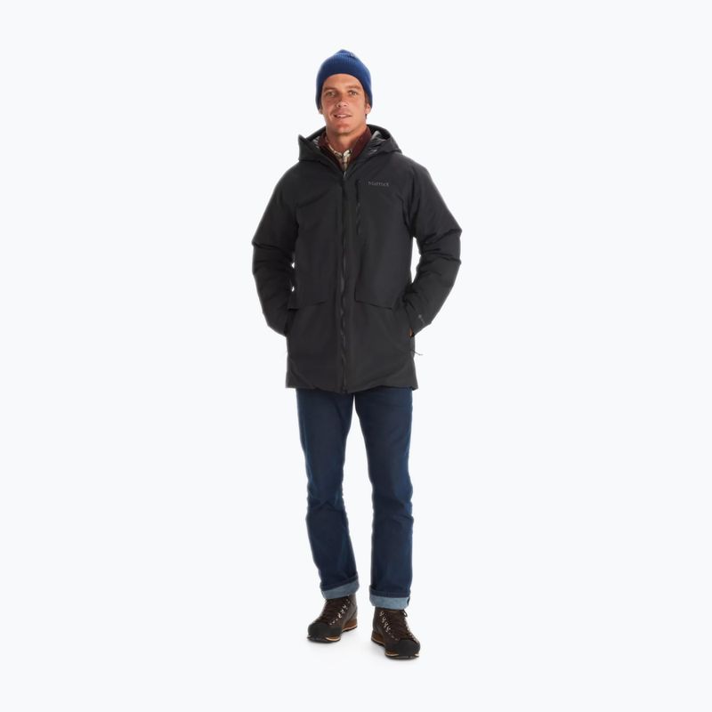 Куртка дощовик чоловіча Marmot Oslo Gore Tex чорна M13172 8