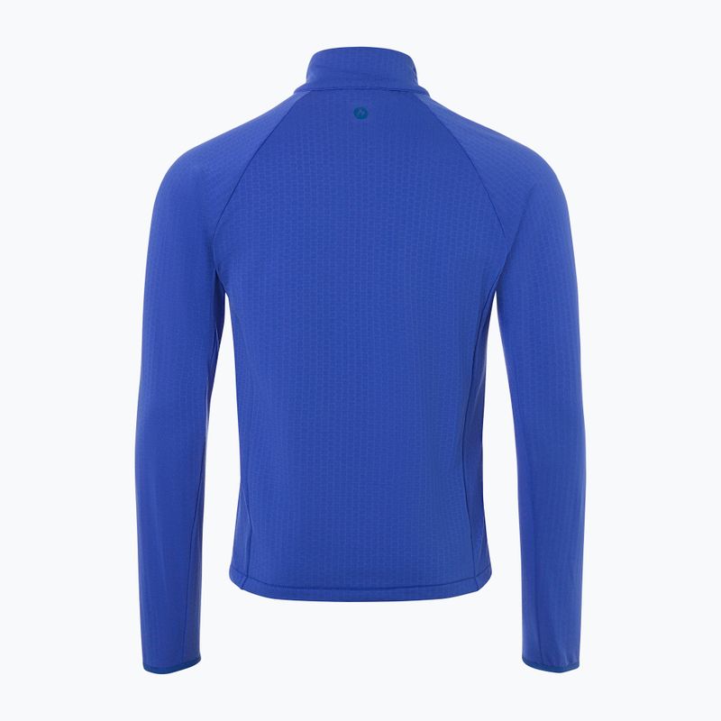 Кофта флісова чоловіча Marmot Leconte Fleece блакитна 1277021538 4