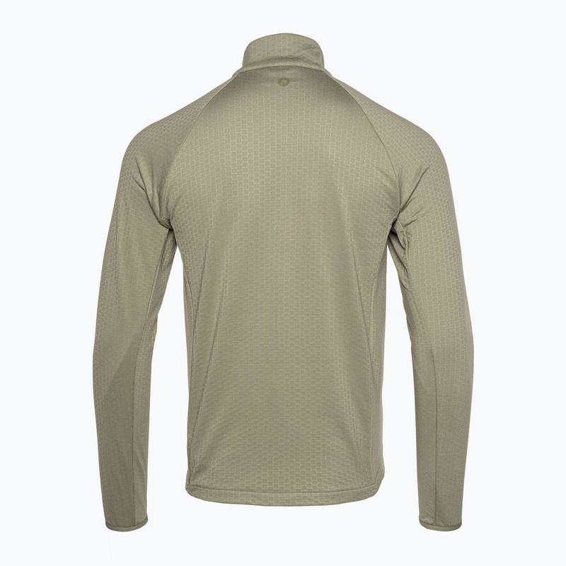 Кофта флісова чоловіча Marmot Leconte Fleece сіра 1277021543 2