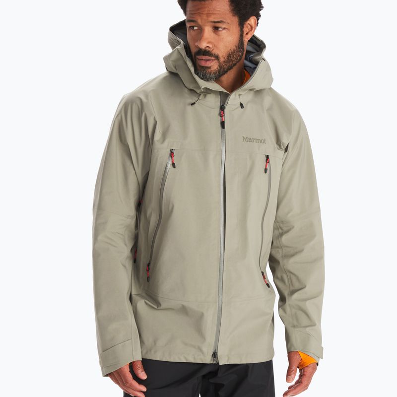 Куртка дощовик чоловіча Marmot Alpinist GORE-TEX сіра M1234821543 7