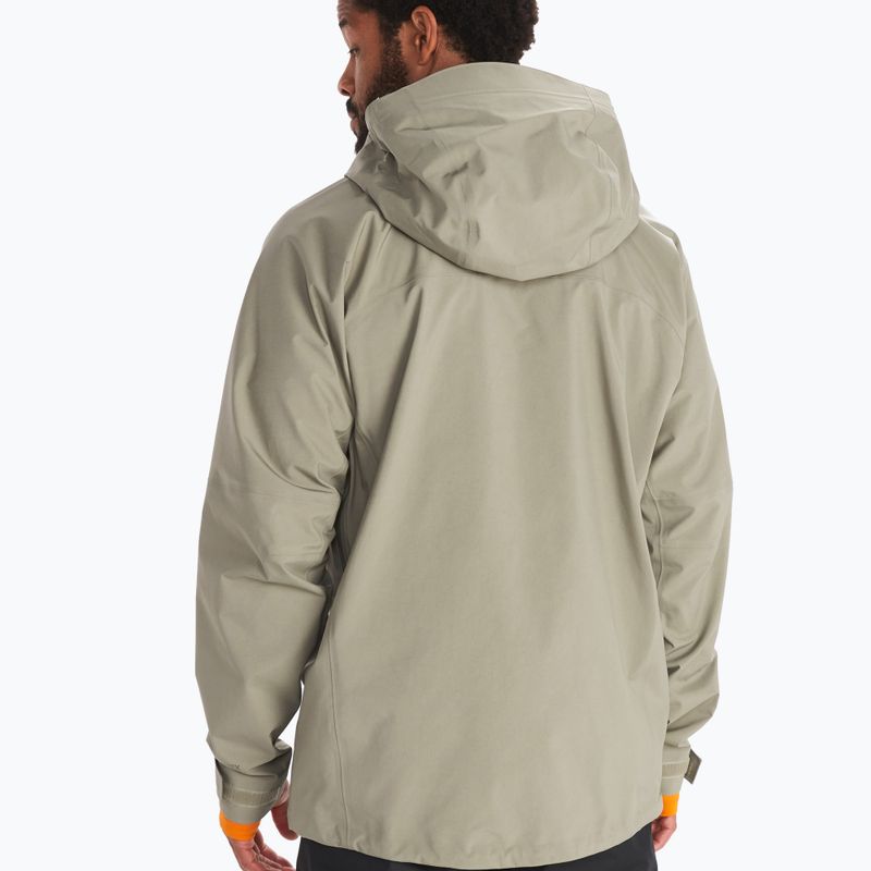 Куртка дощовик чоловіча Marmot Alpinist GORE-TEX сіра M1234821543 8
