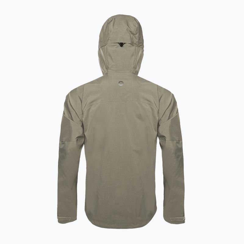 Куртка дощовик чоловіча Marmot Alpinist GORE-TEX сіра M1234821543 2