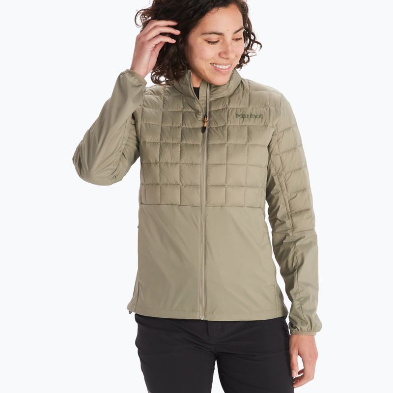 Куртка гібридна жіноча Marmot Echo Featherless Hybrid зелена M12394 6