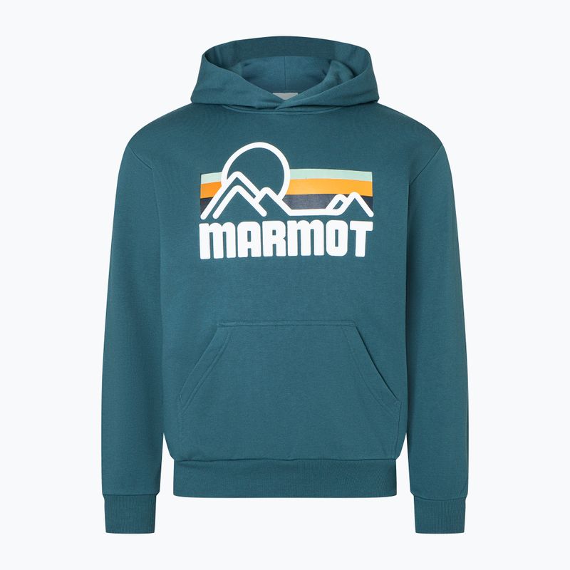 Кофта трекінгова чоловіча Marmot Coastal Hoody блакитна M1425821541 3
