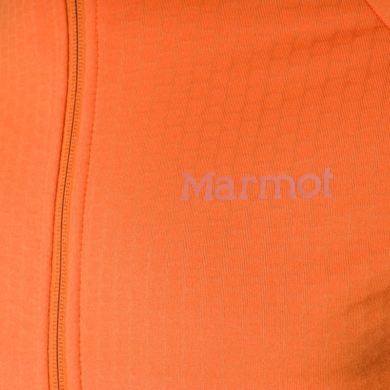 Трекінгова кофта чоловіча Marmot Leconte Fleece tangelo 3