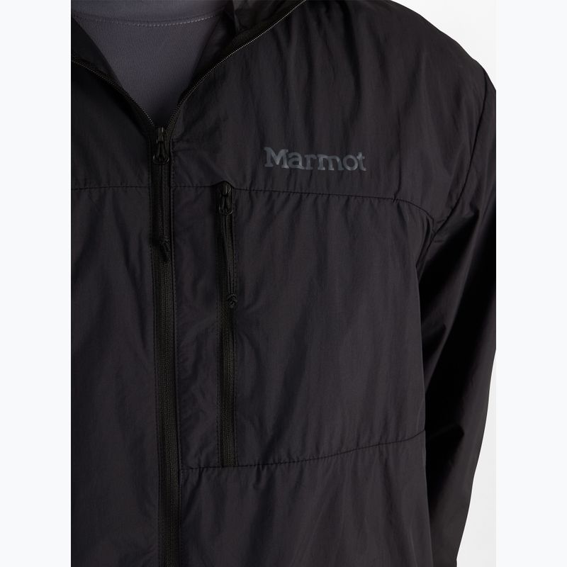 Куртка противітряна чоловіча Marmot САПeralloy Bio Wind black 5