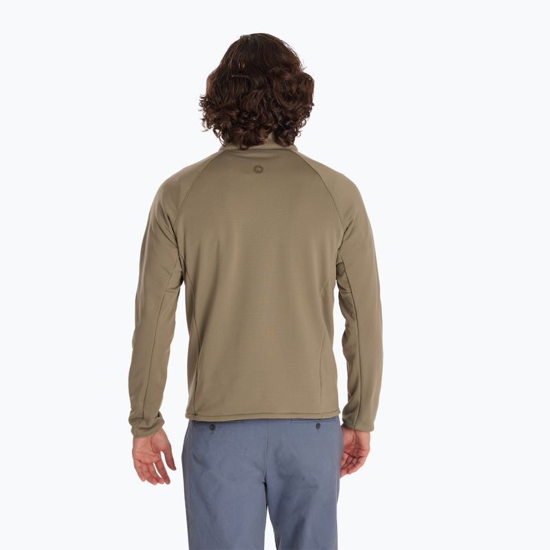 Кофта флісова чоловіча Marmot Leconte Fleece 1/2 Zip vetiver 3