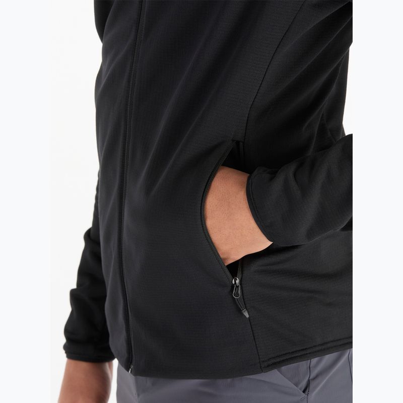 Кофта флісова чоловіча Marmot Leconte Fleece black 5