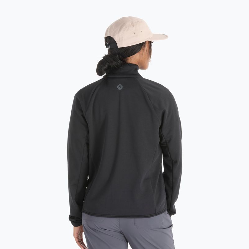 Кофта флісова жіноча Marmot Leconte Fleece Hoodless black 3