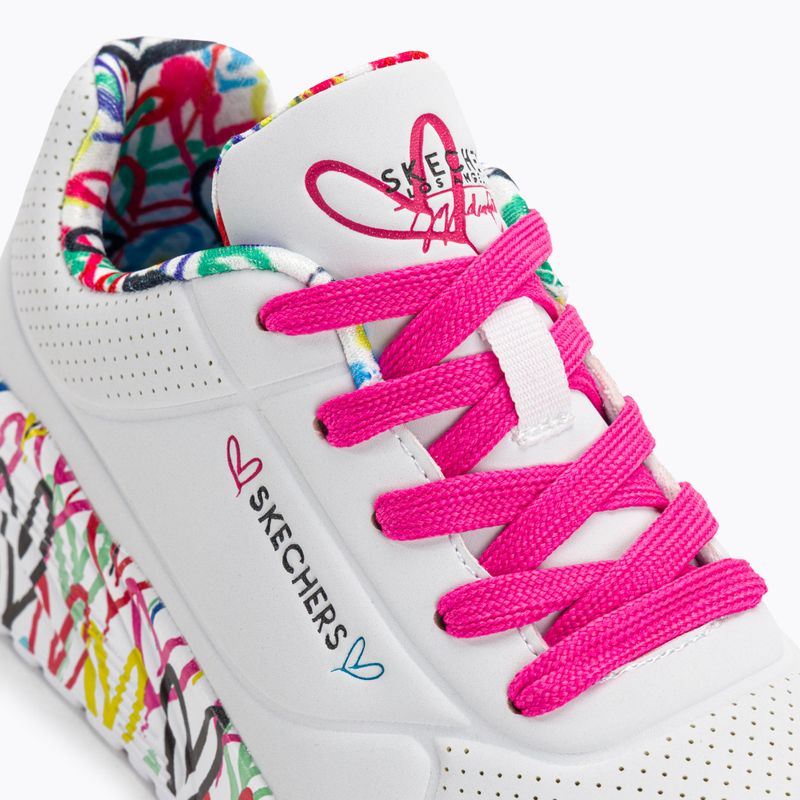 Кросівки дитячі SKECHERS Uno Lite Lovely Luv white/multi 8