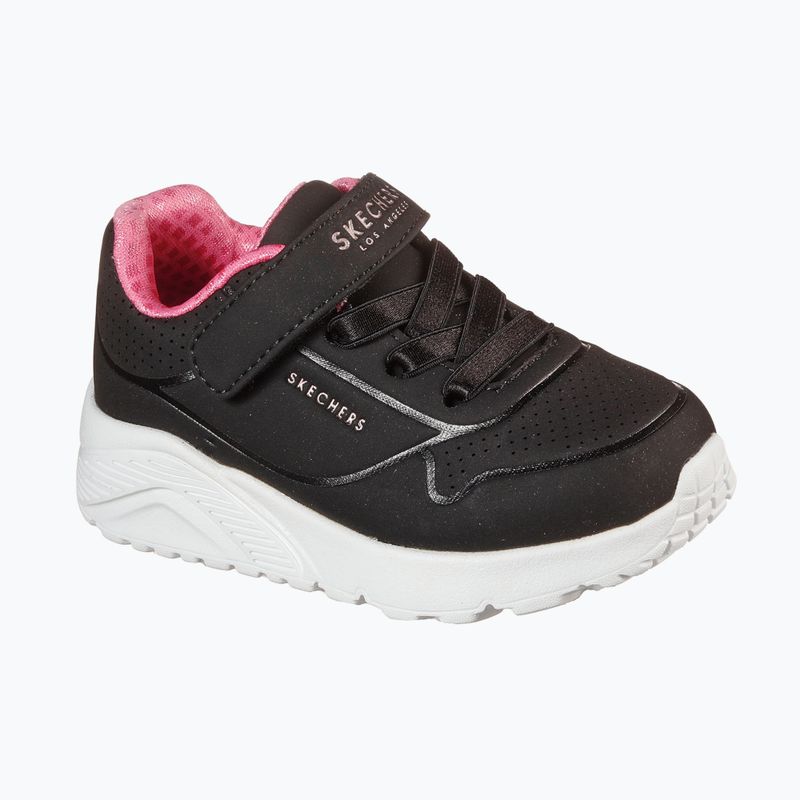 Кросівки дитячі SKECHERS Uno Lite black/rose gold 8