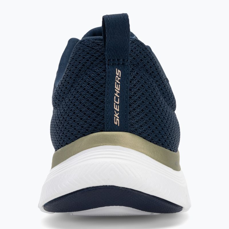 Кросівки жіночі SKECHERS Flex Appeal 4.0 Brilliant View navy/gold 6