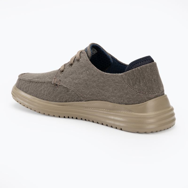 Кросівки чоловічі SKECHERS Proven Forenzo khaki 3