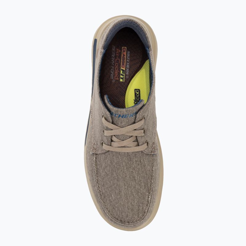 Кросівки чоловічі SKECHERS Proven Forenzo khaki 5