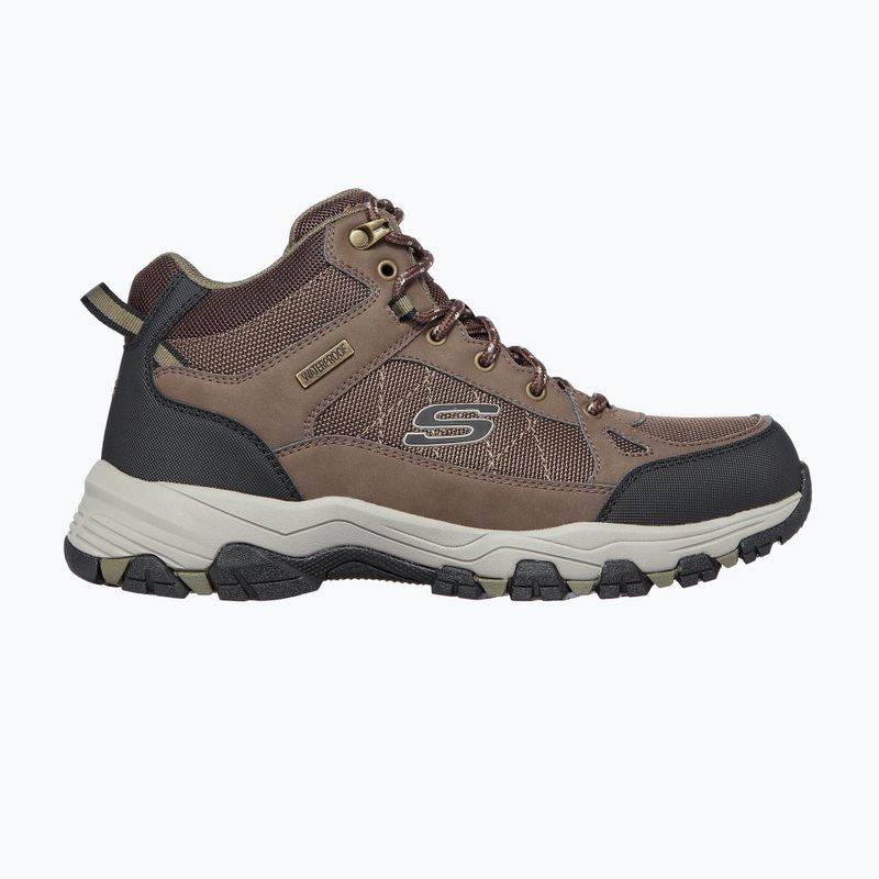 Черевики чоловічі Skechers Selmen Melano chocolate 2