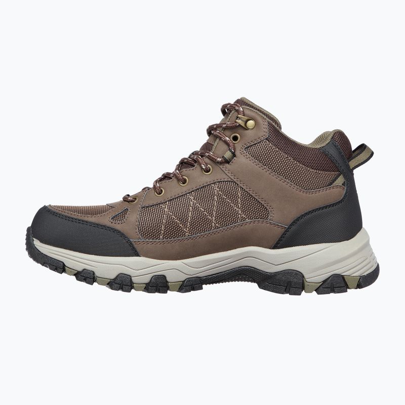 Черевики чоловічі Skechers Selmen Melano chocolate 3
