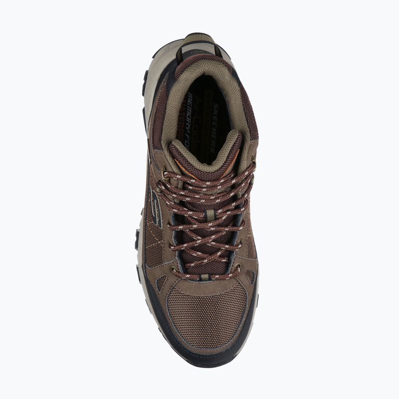 Черевики чоловічі Skechers Selmen Melano chocolate 5