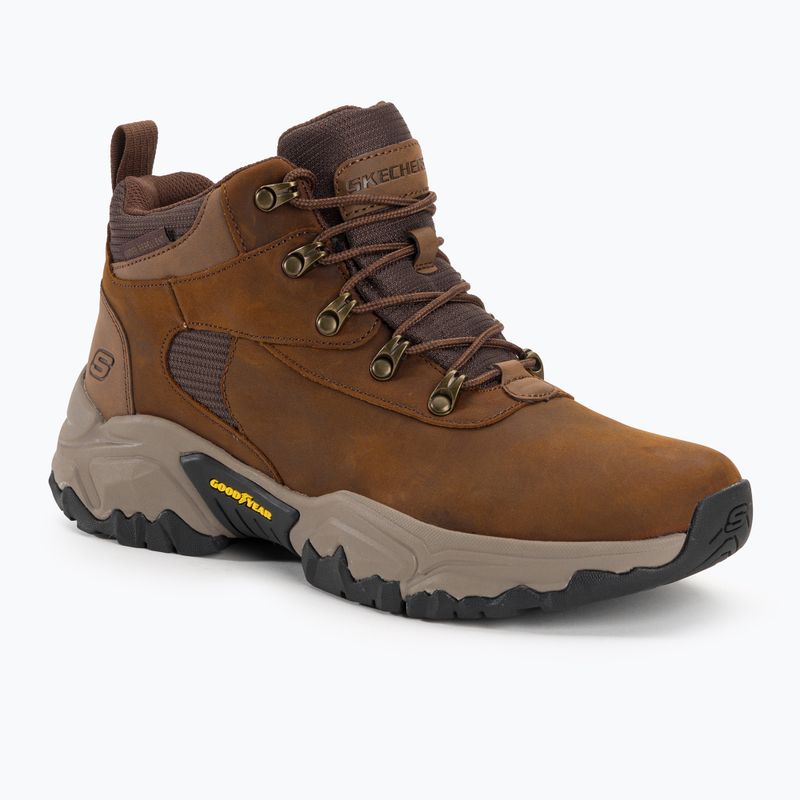 Взуття трекінгове чоловіче SKECHERS Terraform Renfrom dark brown