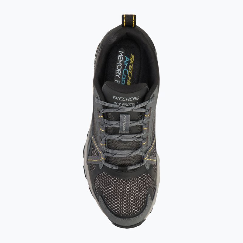 Кросівки чоловічі SKECHERS Max Protect black/charcoal 5