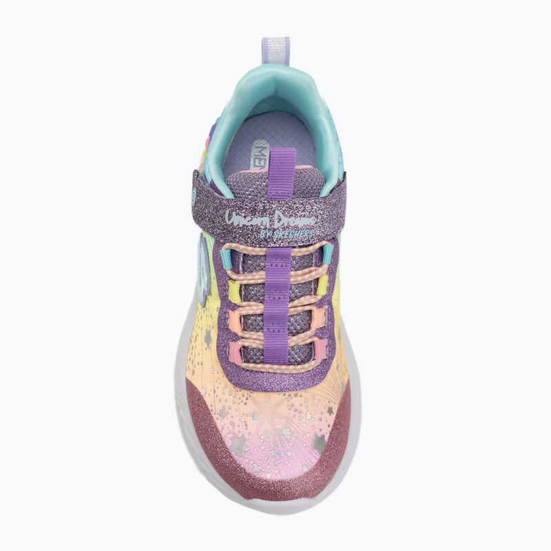 Кросівки дитячі SKECHERS Unicorn Dreams purple/multi 5