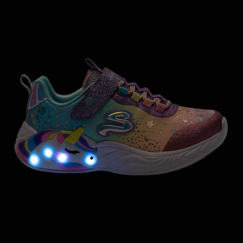 Кросівки дитячі SKECHERS Unicorn Dreams purple/multi 8