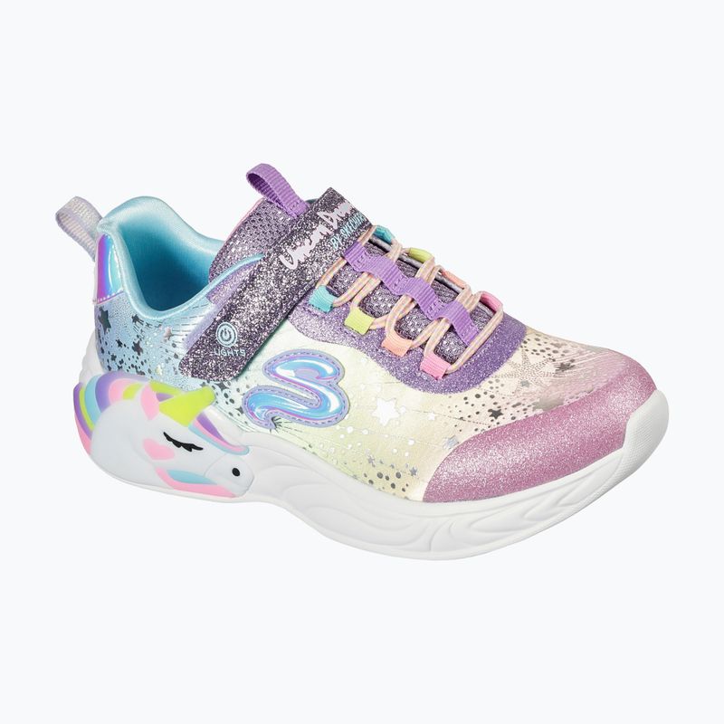 Кросівки дитячі SKECHERS Unicorn Dreams purple/multi 9