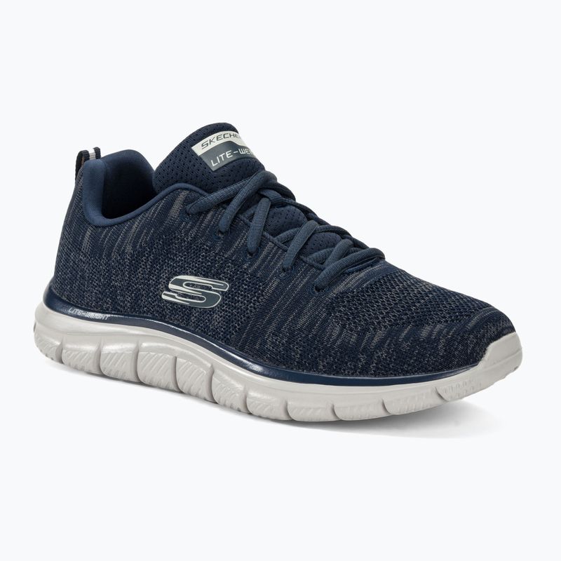 Чоловічі кросівки SKECHERS Track Front Runner темно-сині / сірі