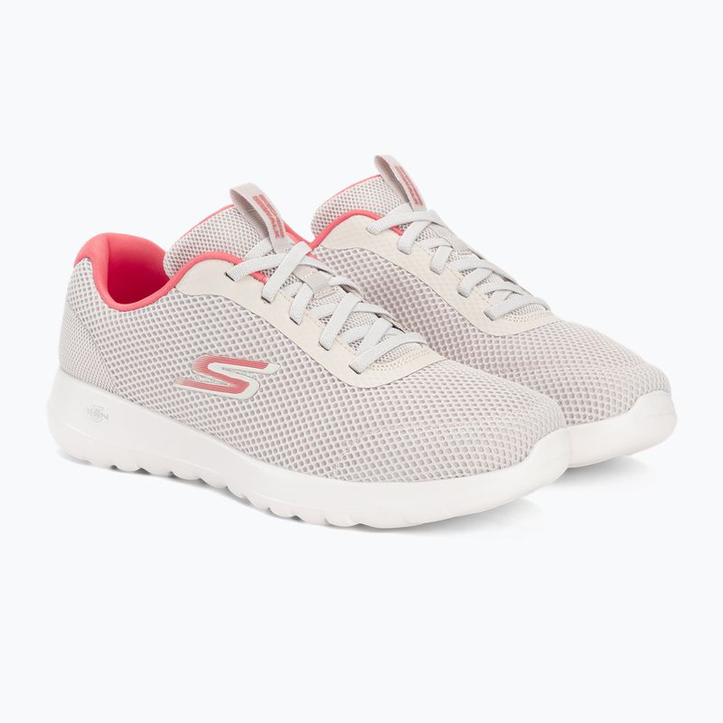 Кросівки жіночі SKECHERS Go Walk Joy Light Motion white/pink 5