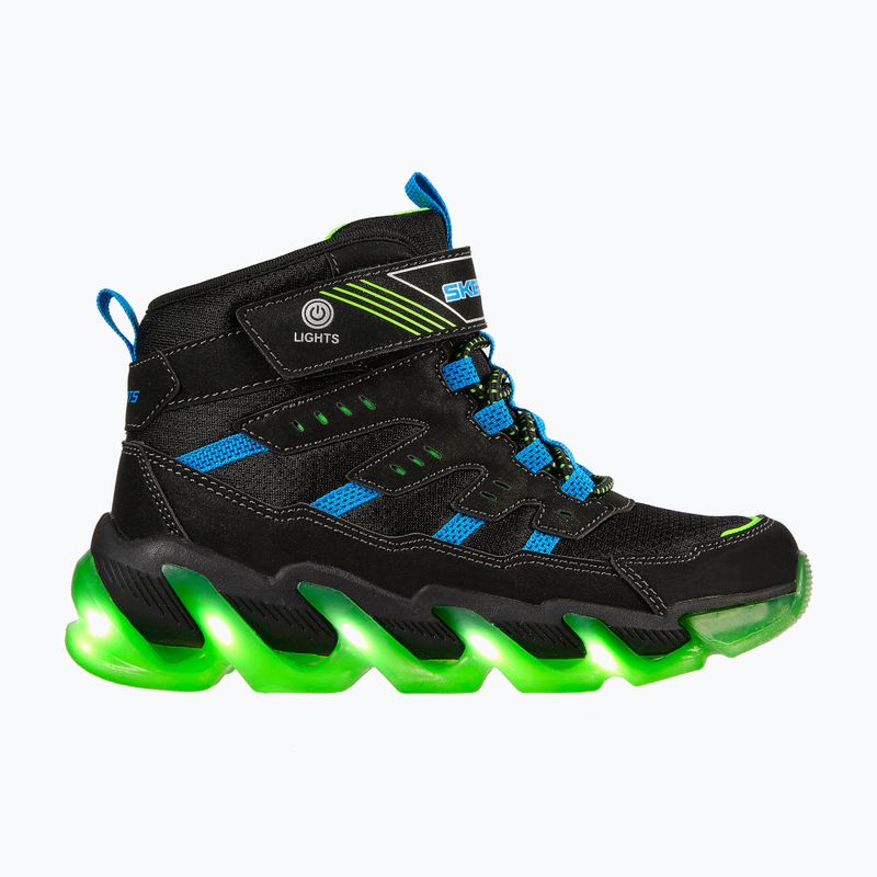 Кросівки дитячі SKECHERS Mega-Surge Flash Breeze black/blue/lime 9