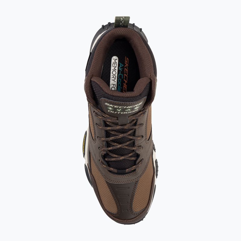 Кросівки чоловічі SKECHERS Skech-Air Envoy Bulldozer brown 6