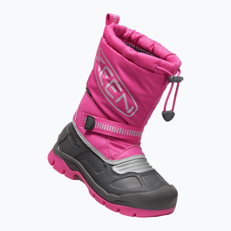 Черевики зимові дитячі KEEN Snow Troll рожеві 1026757 10