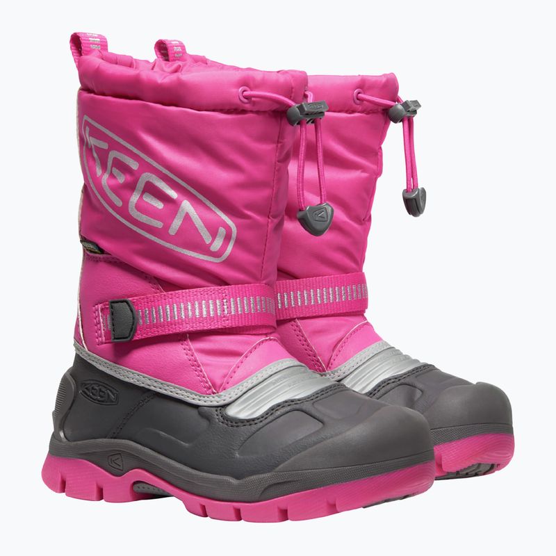 Черевики зимові дитячі KEEN Snow Troll рожеві 1026757 11