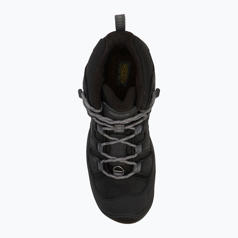Черевики туристичні чоловічі KEEN Circadia Mid Polar black/steel grey 5