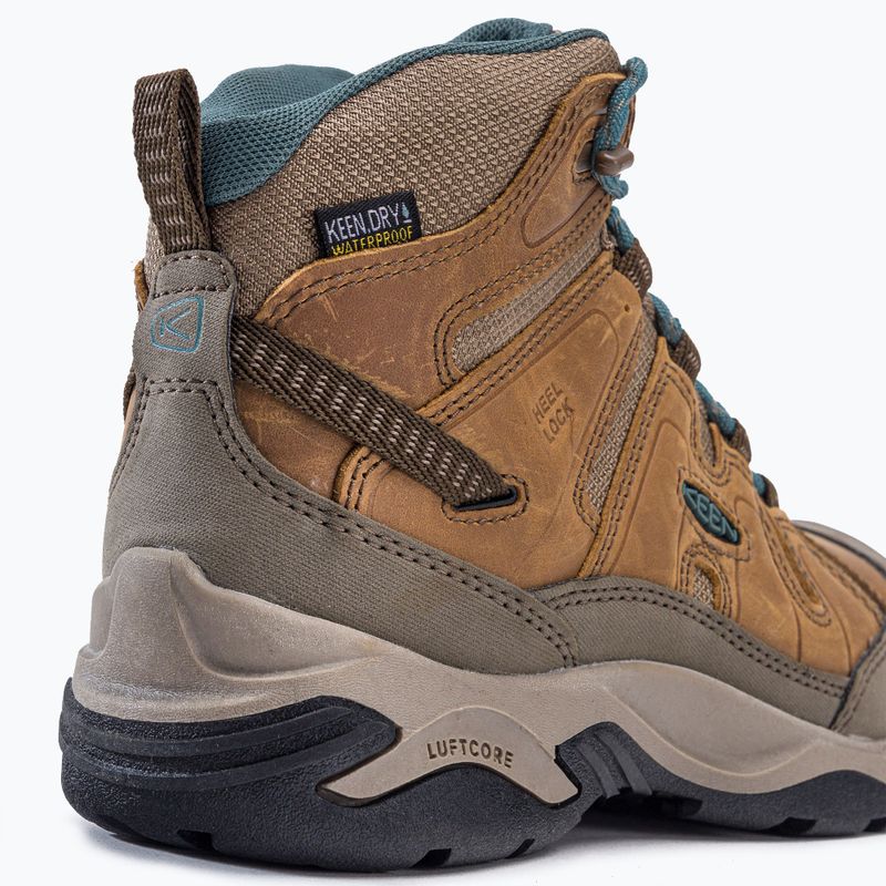 Черевики для трекінгу жіночі KEEN Circadia Mid Wp коричневі 1026764 8