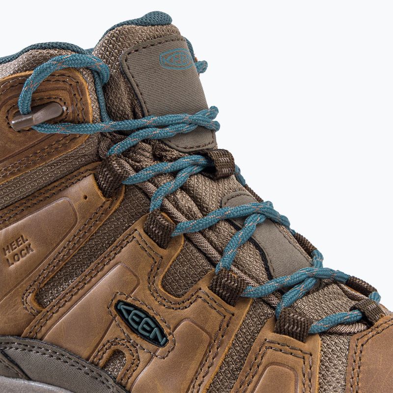 Черевики для трекінгу жіночі KEEN Circadia Mid Wp коричневі 1026764 9