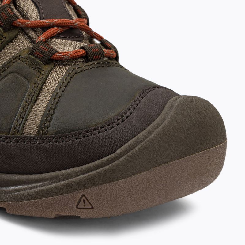 Черевики для трекінгу чоловічі KEEN Circadia Mid Wp зелено-коричневі 1026766 7