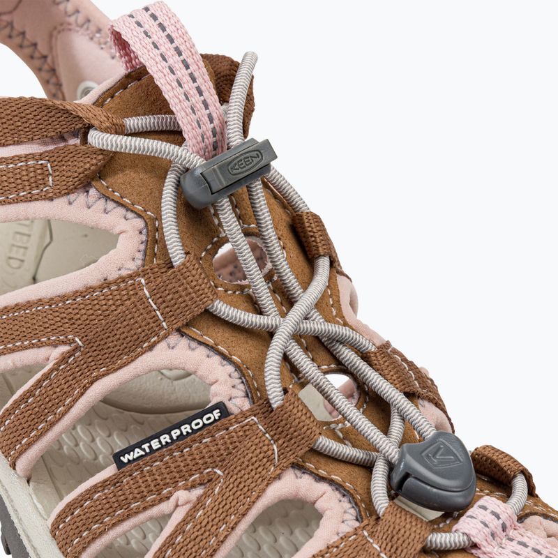 Сандалі трекінгові жіночі Keen Whisper коричневі 1027361 8