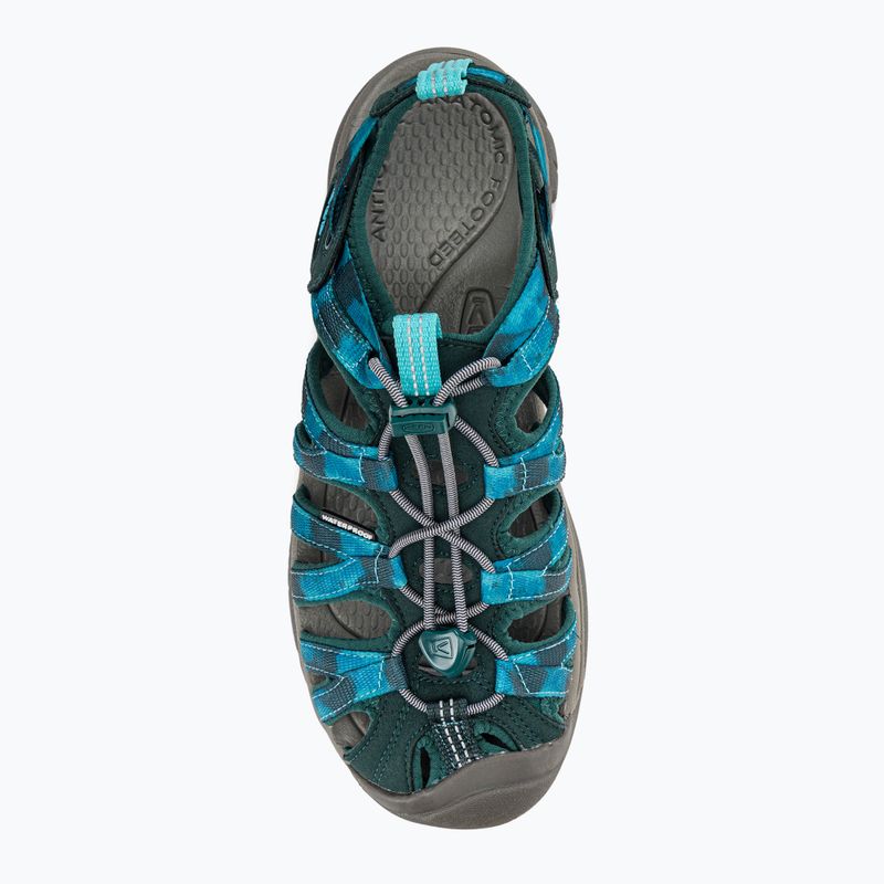 Сандалі трекінгові жіночі Keen Whisper Sea Moss блакитні 1027362 6
