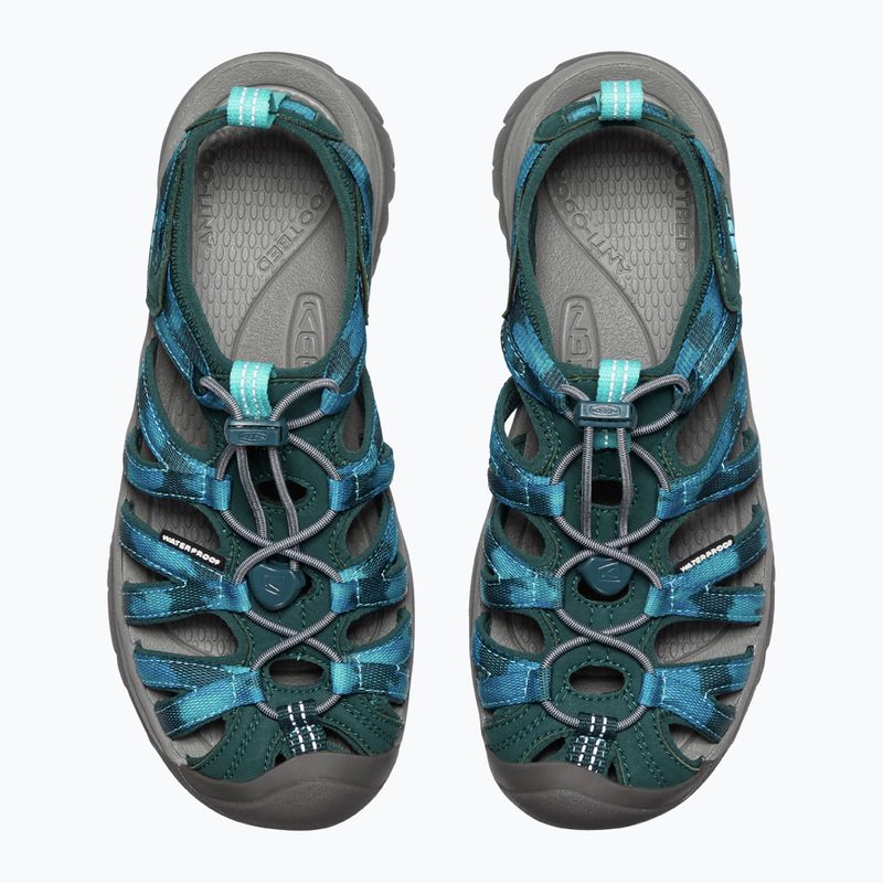 Сандалі трекінгові жіночі Keen Whisper Sea Moss блакитні 1027362 13