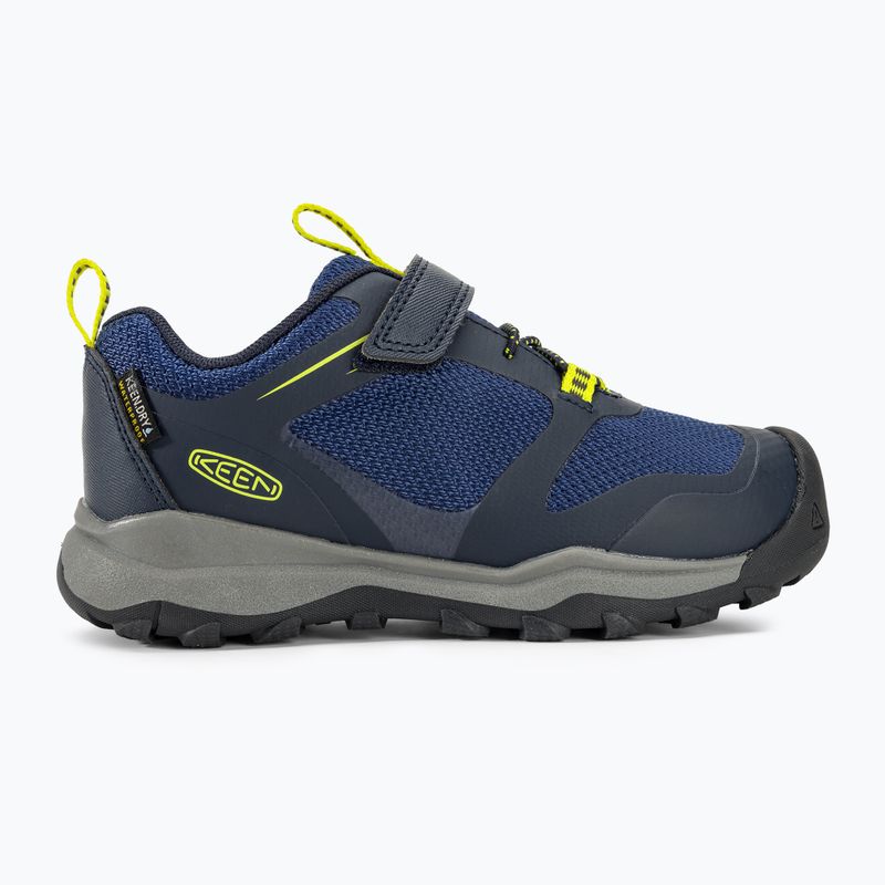 Кросівки туристичні дитячі KEEN Wanduro Low WP sky captain/evening primrose 2