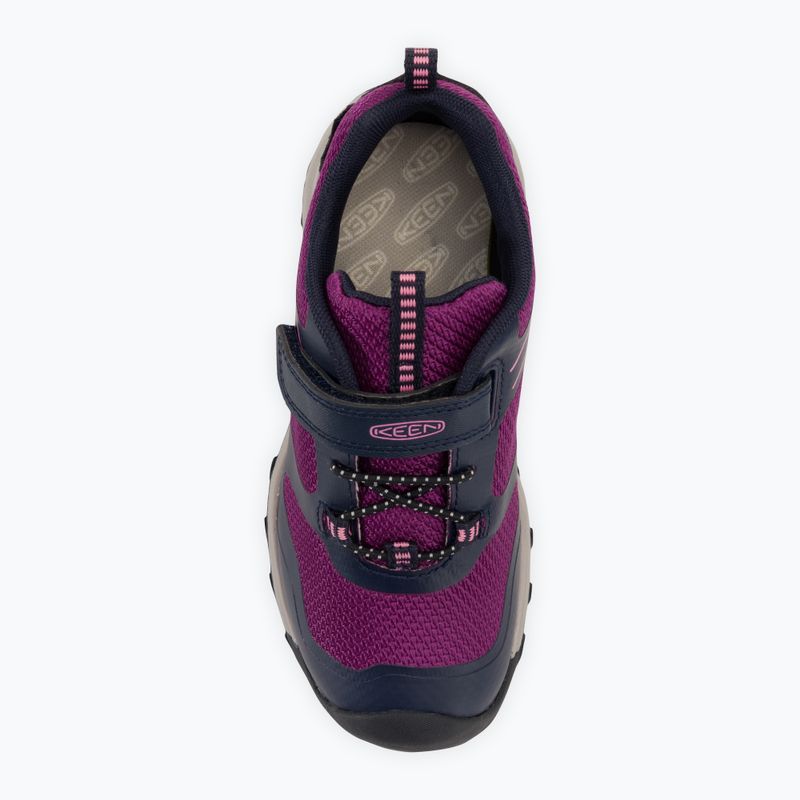 Кросівки туристичні дитячі KEEN Wanduro Low WP sky captain/charisma 6