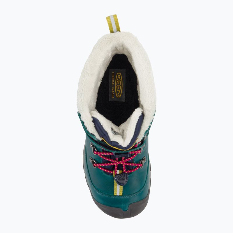 Дитячі трекінгові черевики KEEN Kanibou WP deep lagoon/jazzy 6