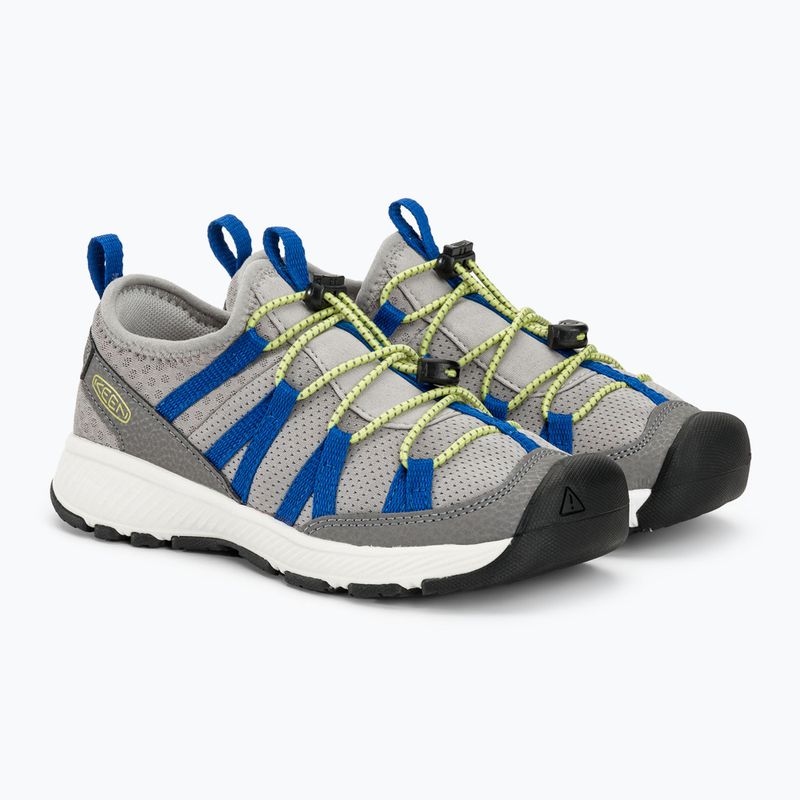 Кросівки дитячі KEEN Motozoa Sneaker steel grey/evening primrose 5