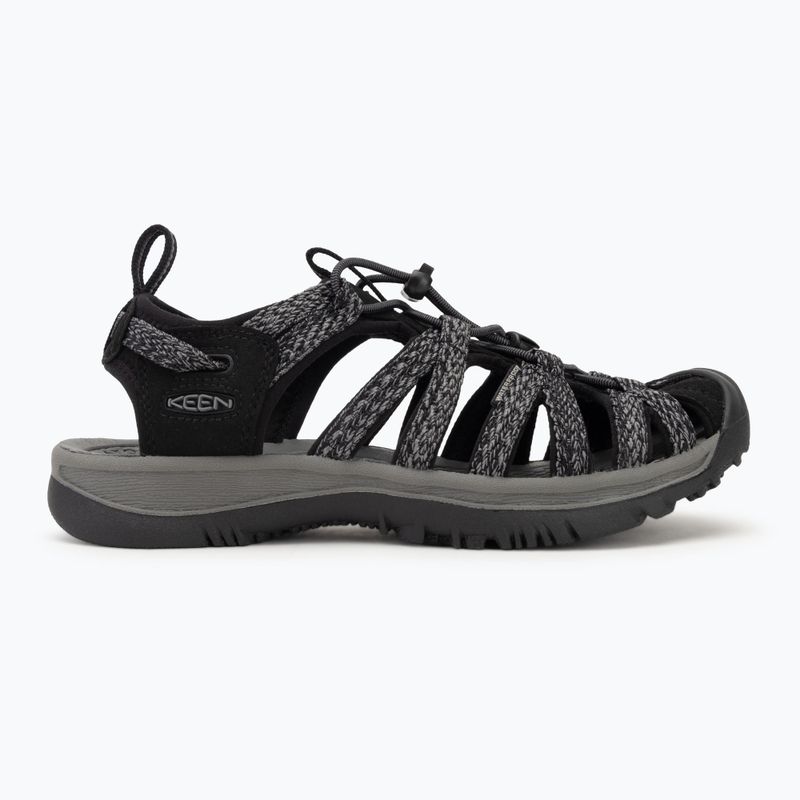 Сандалі жіночі KEEN Whisper black/ steel grey 2