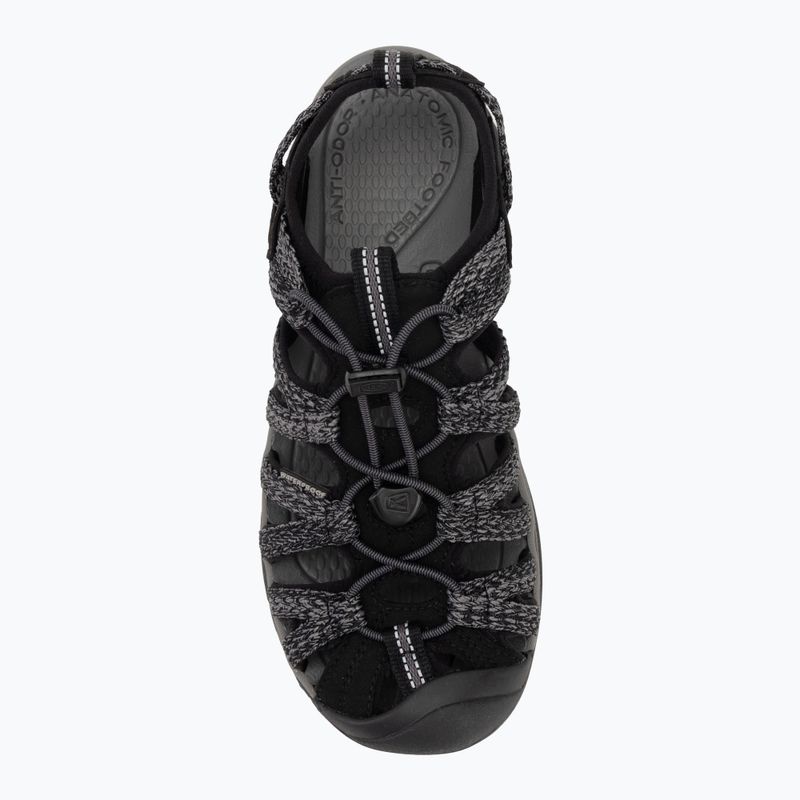 Сандалі жіночі KEEN Whisper black/ steel grey 5
