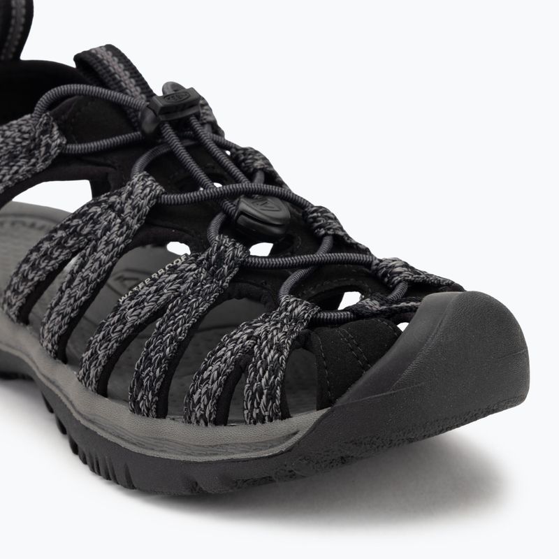 Сандалі жіночі KEEN Whisper black/ steel grey 7